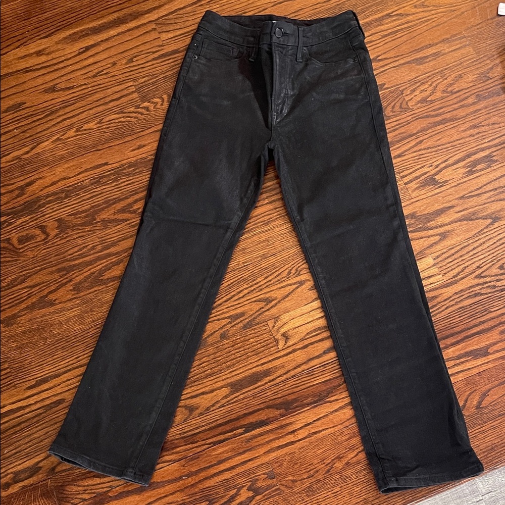 Good American Women’s metallic Dark Jeans